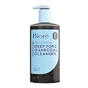 Biore Deep Pore Charcoal Face Wash, Daily Facial Cleanser for Dirt & Makeup Removal, for Oily Skin, 6.77 Oz