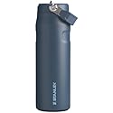 STANLEY IceFlow Flip Straw 2.0 Water Bottle 24 OZ | Built-In Straw with Larger Opening | Lightweight & Leak-Resistant | Insulated Stainless Steel…