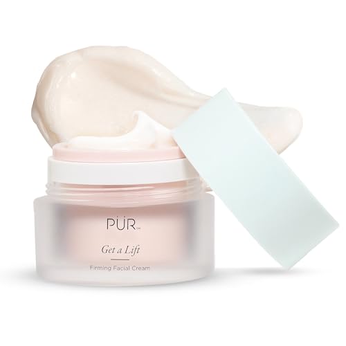 PÜR MINERALS Firming Facial Cream, Get a Lift by Triple-Action Lightweight Moisturizer for Face & Neck Tightens Sagging Skin & Restores Firmness