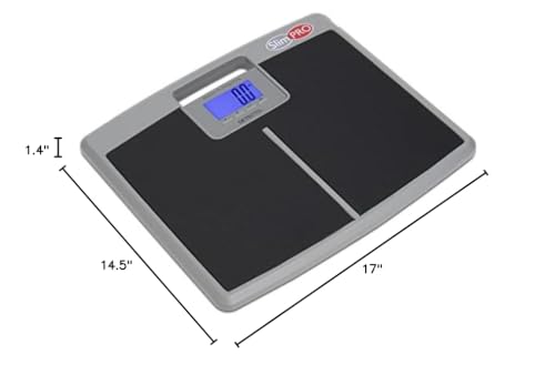 Detecto SlimPro Portable Electronic Home Bath Weigh Scale