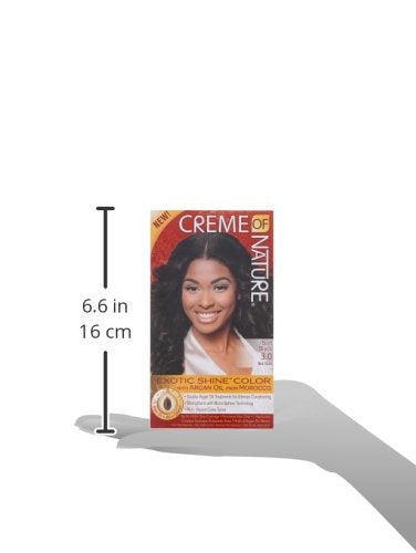 Creme Of Nature Exotic Shine Color - #3 Soft Black