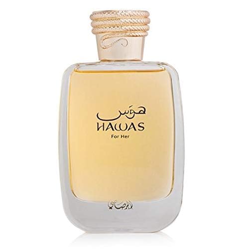 RASASI Hawas For Her - Eau de Parfum 100ML (3.4 OZ) - Premium Arabian Perfume For Women, A Signature Women Perfume Long-Lasting Fragrance For All Day