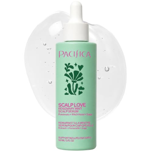 Pacifica Scalp Love Rosemary Mint Serum - Dry, Flaky, and Itchy Scalp Serum, Hydrating, Moisturizing, and Calming Treatment Formulated with Witch Beauty and Personal Care Pacifica Default Title