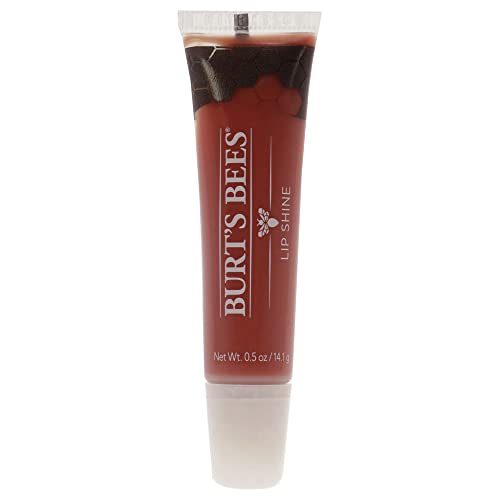 Burt's Bees Lip Shine, Peachy, 0.5 Oz