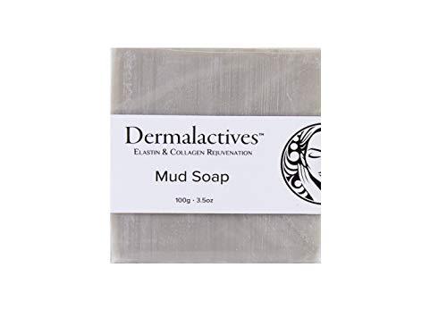 Dermalactives Enriched Dead Sea Minerals Bar Mud Soap - Cleanses The Body and Removes Oil-Based Debris and Impurities Beauty & Personal Care Dermalactives