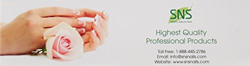 SNS Nails Dipping Powder French Dip Moulding (Mold) for Pink/White - Two-Sided French Manicure Mold for Flat or Curved Smile Line - Beautiful Clear