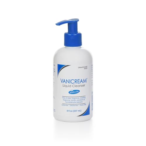 Vanicream Liquid Cleanser - 8 fl oz - Unscented, Gluten-Free Formula for Sensitive Skin