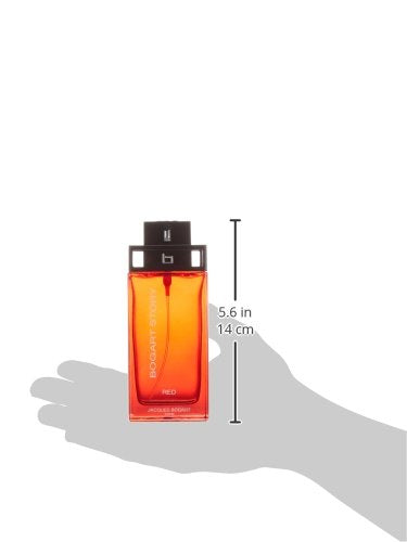 Jacques Bogart Eau de Toilette Spray, Bogart Story Red, 3.4 Ounce