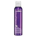 RUSK Deepshine PlatinumX Mousse, Lightweight, Alcohol-Free, for Platinum, Blonde, Gray, and Silver Hair, Enhances Body and Volume While Restoring