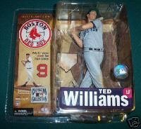 McFarlane Toys MLB Cooperstown Series 4 Action Figure Ted Williams (Boston Red Sox) Grey Uniform Variant