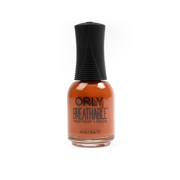 Orly Nail Polish 'Sienna Suede' | Golden Caramel Creme Nail Lacquer from Breathable FLAWLESS Collection | 0.6fl oz