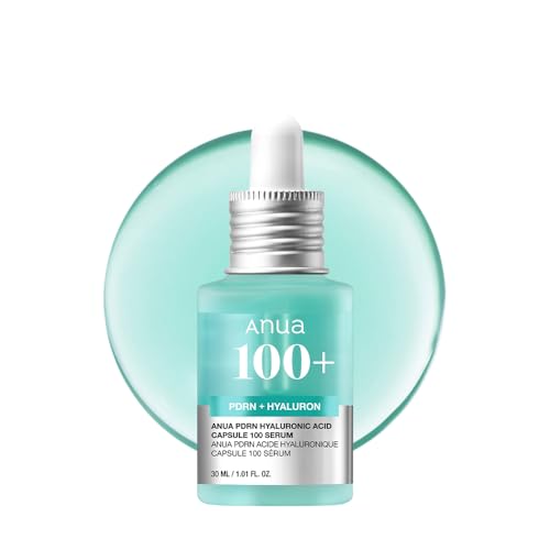Anua PDRN Hyaluronic Acid Capsule 100 Serum, Radiant Face Serum, Salmon DNA, Hyaluronic Acid, Hydration, Moisture Plumping Effect, Lightweight, Glass Beauty and Personal Care ANUA Default Title