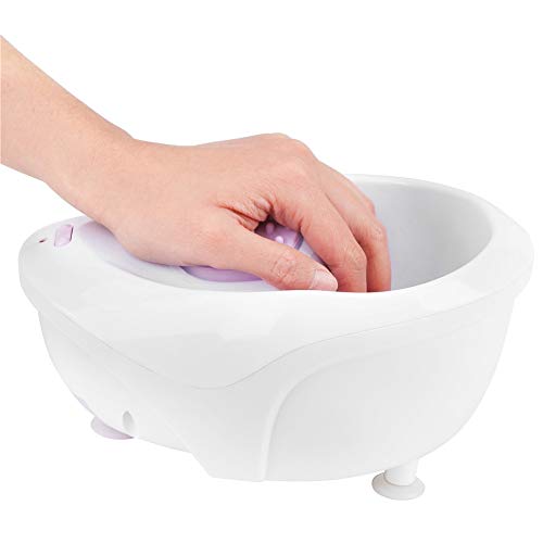Electric Bubble Nail Soaking Bowl for Nail SPA with Air Bubble Vibrational Massage Nail Polish Remover for Soak Soothing Relaxing Manicure Machine Beauty & Personal Care YUYTE
