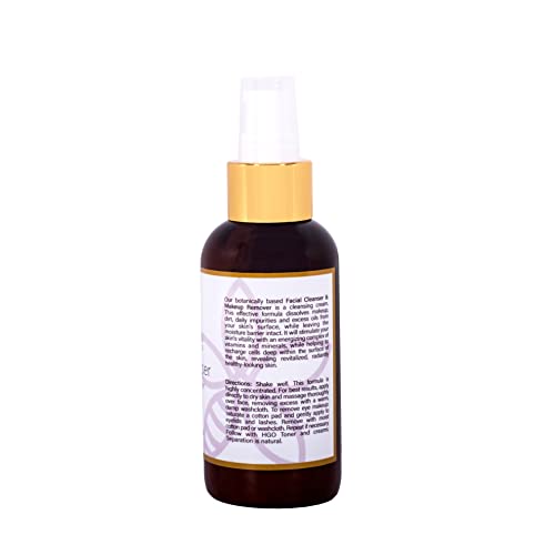 Honey Girl Organics Facial Cleanser, USDA Organic Cleanser & Makeup Remover w/Beeswax, EVOO & Lemon Oil. Remove Dirt, Balance Skin, Ease Inflammation.