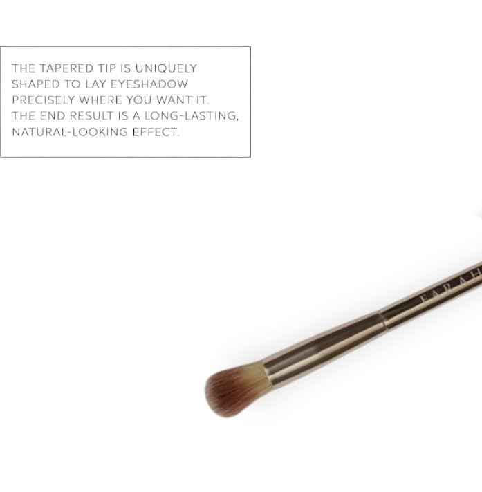 F.A.R.A.H® Rendezvous™ Eye Contour Brush 635E - Tapered Blending Brush for Eyeshadow Application - Vegan & Cruelty-Free