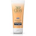 Neutrogena Deep Clean Daily Facial Cream Cleanser with Beta Hydroxy Acid to Remove Dirt, Oil & Makeup, Alcohol-Free, Oil-Free & Non-Comedogenic, 7 fl.