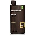 Every Man Jack Body Wash And Shower Gel 16.9 Ounce Sandalwood (499ml) (2 Pack)