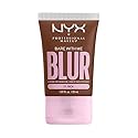 NYX PROFESSIONAL MAKEUP Bare With Me Blur Skin Tint Foundation Make Up with Matcha, Glycerin & Niacinamide - Rich