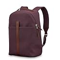 Samsonite Virtuosa Carry-On Travel Backpack with Padded Laptop Sleeve, Merlot
