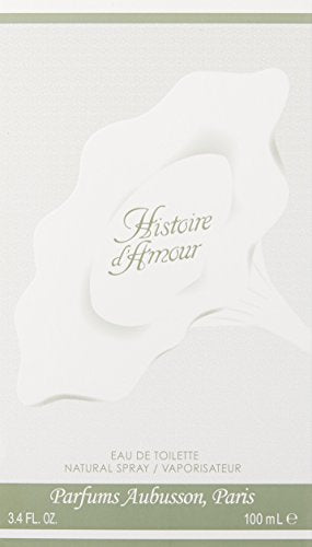Histoire D'amour By Aubusson For Women. Eau De Toilette Spray 3.4 Ounces