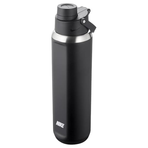 Nike Recharge Chug Water Bottle (One Size) (Black)