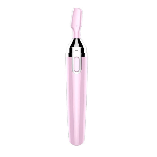 DABEDE Eyebrow Trimmer, Eyebrow Razor for Women and Men, Painless Instant Hair Removal, Great for Eyebrows, Face Hair (Color : Pink) Beauty and Personal Care DABEDE