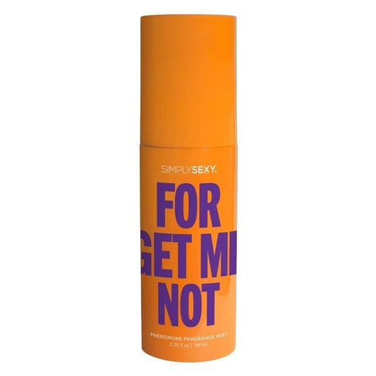 Simply Sexy Affirmations Forget Me Not Pheromone Body Mist for Women - Warm Spiced Woody Scent with Notes of Natural Orange, Lemon, Coconut, and Pear