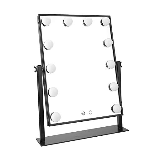 Lurella Cosmetics 12 Bulb Vanity Mirror (Jet Black)