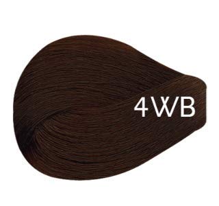 Vivitone Permanent Cream Color (4WB Warm Brown) 3oz. - 100% Grey Coverage, Long Lasting Shine, Made in Italy.
