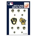 Milwaukee Brewers Nail Cals Beauty & Personal Care WinCraft