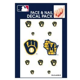 Milwaukee Brewers Nail Cals Beauty & Personal Care WinCraft