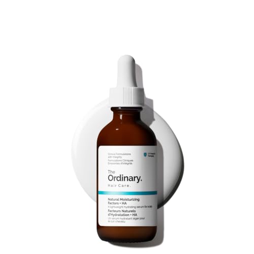 The Ordinary Hair Care Natural Moisturizing Factors + Hyaluronic Acid, Lightweight Hydrating Scalp Serum with Hyaluronic Acid and Squalane, 2 Fl Oz Beauty and Personal Care The Ordinary Default Title