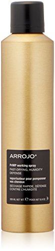 ARROJO Primp Working Spray for Hair - Fast Drying Hair Spray, Humidity Defense Hair Styling Working Spray - Adds Shine & Hold - Conditioning Grip