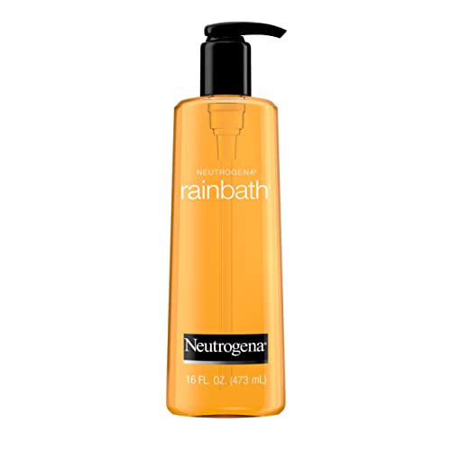 Neutrogena Rainbath Refreshing & Cleansing Shower & Bath Gel, Moisturizing Daily Body Wash Cleanser, Bath Gel & Shaving Gel for Soft Skin, Lathering