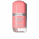 REVLON Ultra HD Snap Nail Color, Natural Rich Glossy Polish, 100% Vegan Formula, No Base or Top Coat Needed, 027 Think Pink, 0.27 fl oz