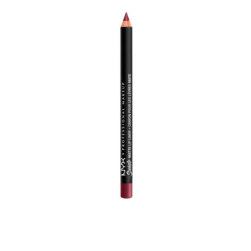 NYX PROFESSIONAL MAKEUP Suede Matte Lip Liner, Vegan Formula - Copenhagen (Matte Rich Plum)