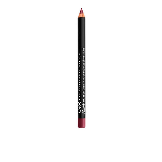 NYX PROFESSIONAL MAKEUP Suede Matte Lip Liner, Vegan Formula - Copenhagen (Matte Rich Plum)