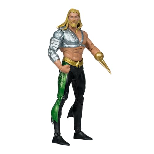 McFarlane Toys - DC Multiverse Aquaman (JLA) 7in Build-A Figure - Style may vary