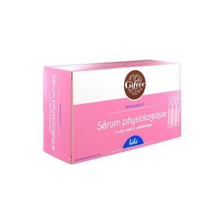 Gifrer Physiologica Physiological Serum 40 x 5ml by Gifrer