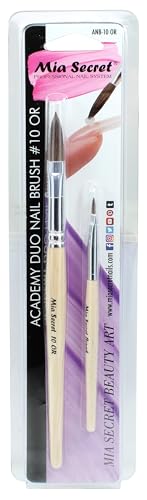 Mia Secret Nail Brush Academy Duo for Beginners Students Pick Yours ! (10 OR) Beauty & Personal Care Mia Secret