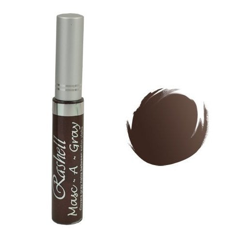 (3 Pack) RASHELL Masc-A-Gray Hair Color Mascara - Copper Chestnut by Rashell