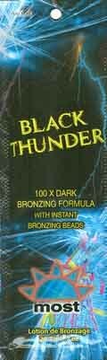 Lot of 3 Black Thunder Tanning Lotion Bronzer Packets By Most by Most