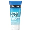 Neutrogena Hydro Boost Gentle Exfoliating Daily Facial Cleanser with Hyaluronic Acid, Face Wash Clinically Proven to Increase Skin's Hydration Level
