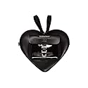 Dr. Martens Leather Heart Shaped Backpack, Black+Black Kiev+Patent Lamper Smooth