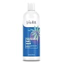 LIFE-FLO Magnesium Body Wash, Refreshing, Moisturizing Liquid Soap with Magnesium Chloride from the Zechstein Seabed, Peppermint Oil and Rosemary Oil