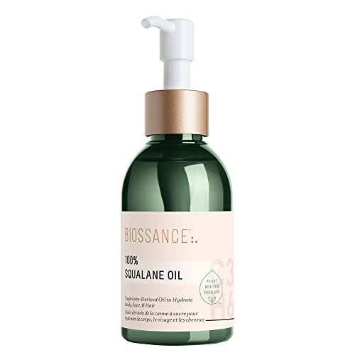 BIOSSANCE 100% Squalane Oil - Sustainable, Vegan Face Oil & Body Oil - Hydrating, Fast-Absorbing Moisturizer - Ideal for Oily Skin, Face, Hair Beauty and Personal Care BIOSSANCE Default Title