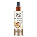Hair Food Coconut & Argan Oil Heat Protectant Leave-In Spray for All Hair Types, 450°F Heat Protection, Sulfate-Free, Paraben-Free, Dye-Free
