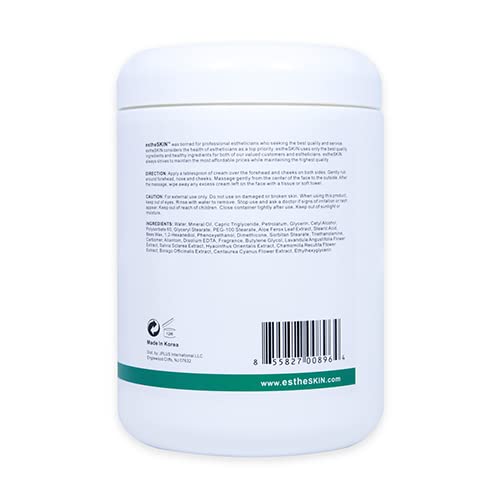 estheSKIN Aloe Facial Massage Cream for European Skin Care, 33.8 fl.oz. / 1000 ml
