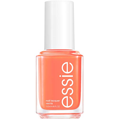 essie Nail Polish, Summer 2020 Sunny Business Collection, Vibrant Tangerine Nail Color With A Cream Finish, any-fin goes, 0.46 Fl Ounce Beauty & Personal Care essie
