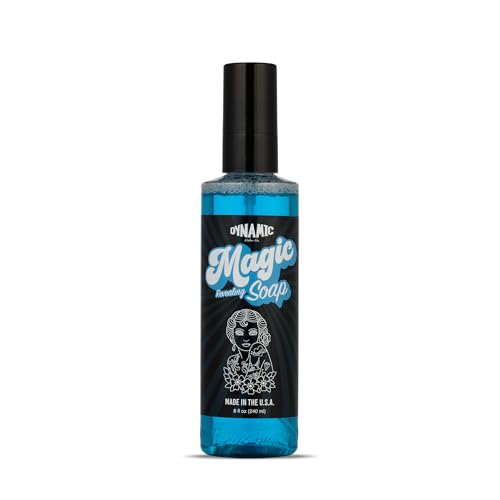 Dynamic Color Co- Magic Revealing Tattoo Soap - Foaming Formula for Stunning Reveals, Cruelty-Free and Gentle on Skin, USA Made (8 oz) Beauty & Personal Care Dynamic Color Co